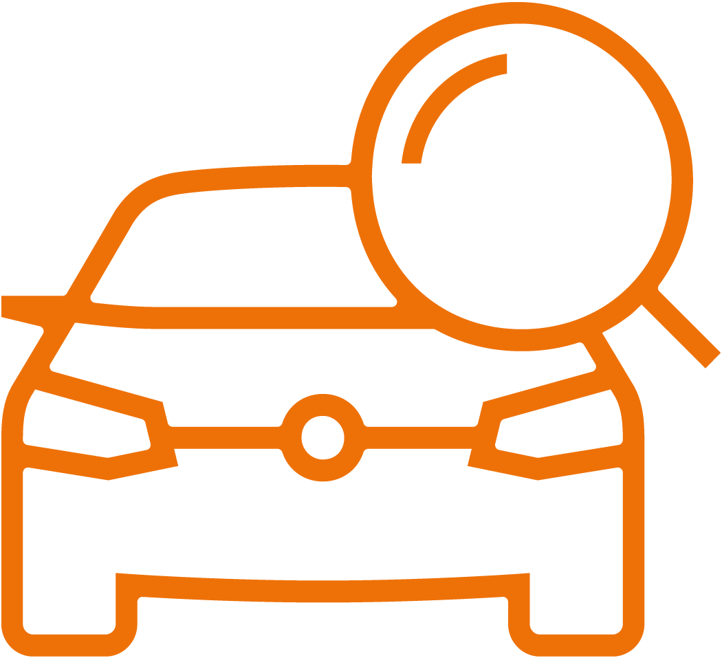 VW dealer inspection icon
