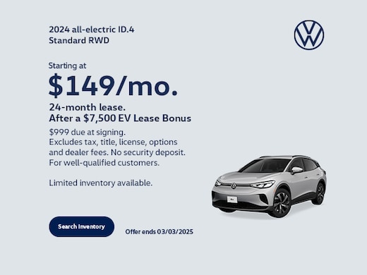 Vw id 4 business lease discount
