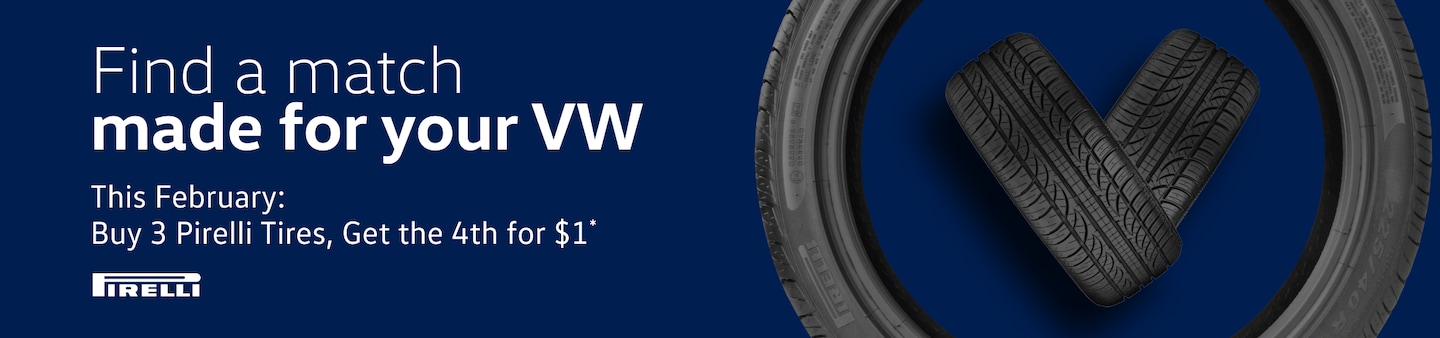  This February: Buy 3 Pirelli Tires, Get the 4th for $1*