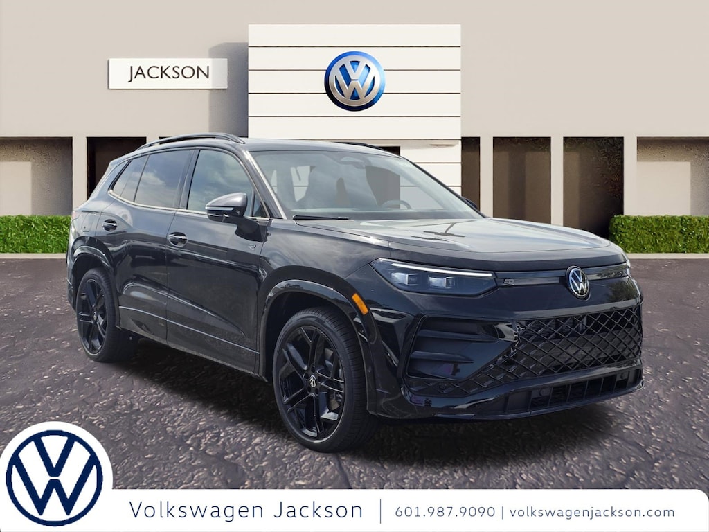 New 2026 Volkswagen Tiguan 2.0T SE R-Line Black SUV