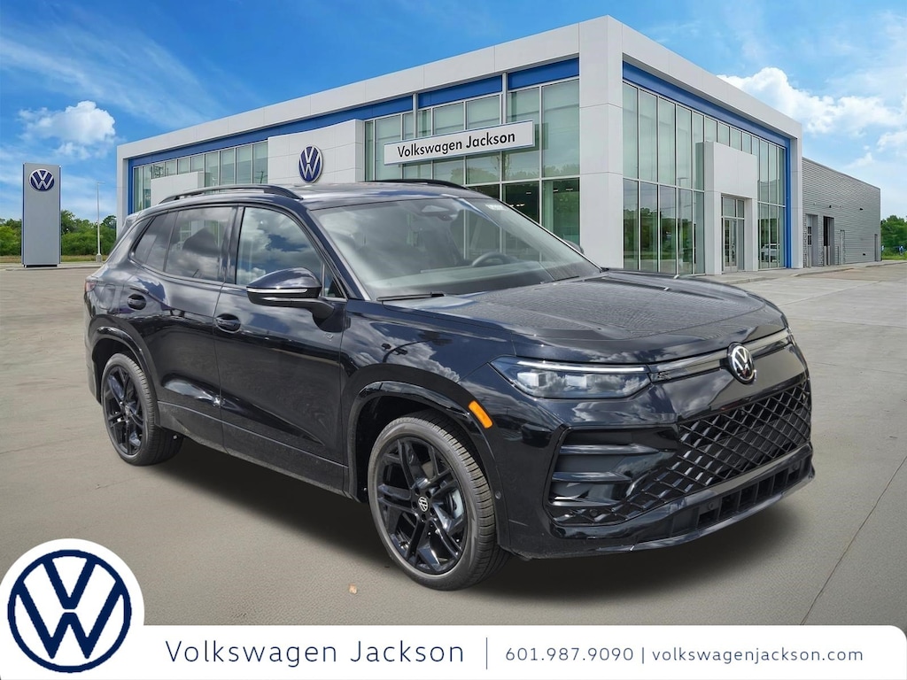 New 2026 Volkswagen Tiguan 2.0T SE R-Line Black SUV