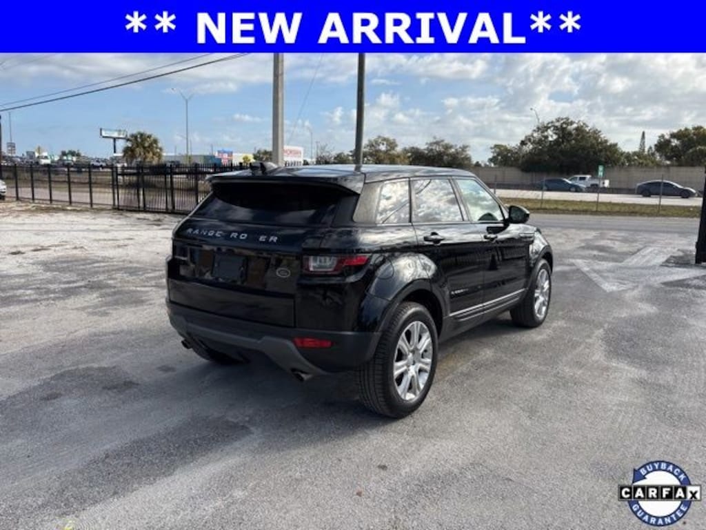 Used 2019 Land Rover Range Rover Evoque SE SUV