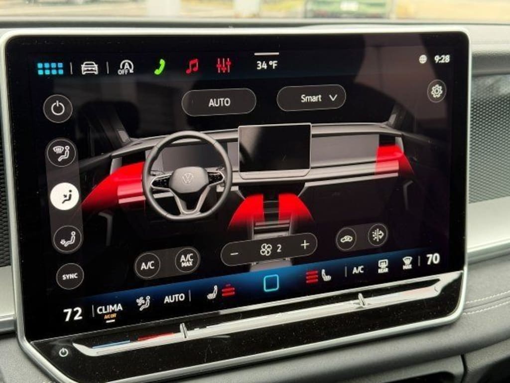 New 2026 Volkswagen Tiguan 2.0T SE R-Line Black SUV