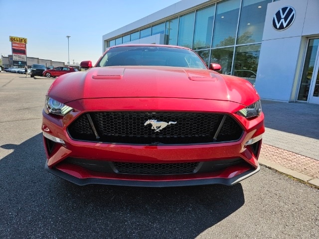 Used 2022 Ford Mustang GT Premium with VIN 1FA6P8CF5N5147225 for sale in Clarksville, IN