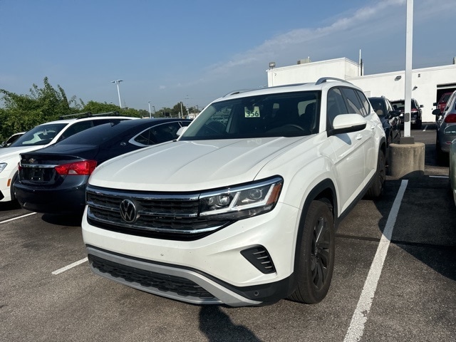 Used 2023 Volkswagen Atlas SEL with VIN 1V2BP2CA4PC515658 for sale in Clarksville, IN