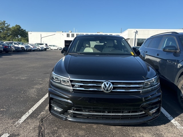 Used 2021 Volkswagen Tiguan SEL Premium R-Line with VIN 3VV4B7AX4MM067074 for sale in Clarksville, IN