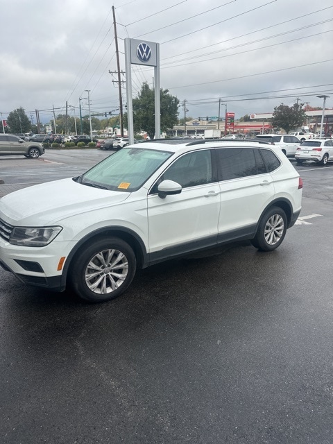 Used 2018 Volkswagen Tiguan SE with VIN 3VV2B7AX0JM087857 for sale in Clarksville, IN