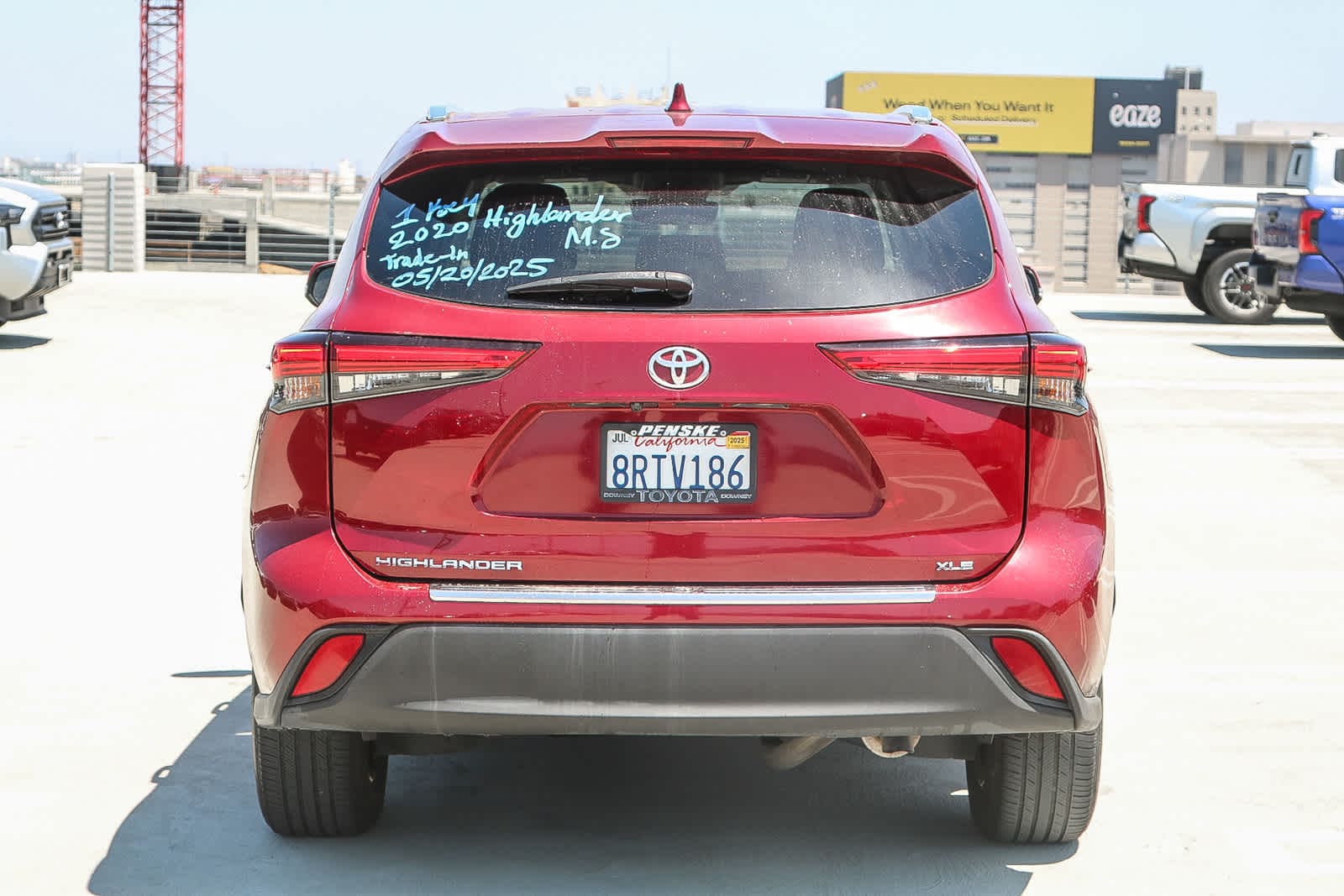 2020 Toyota Highlander XLE 7
