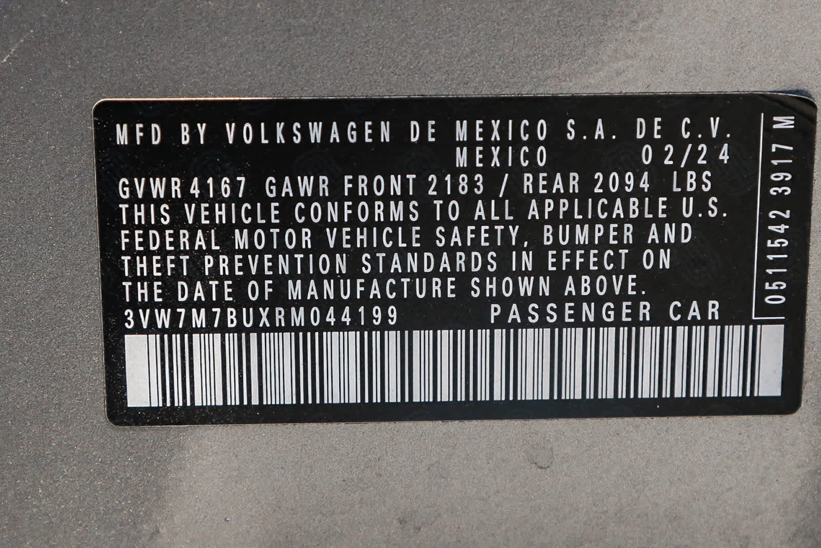 2024 Volkswagen Jetta SE 25