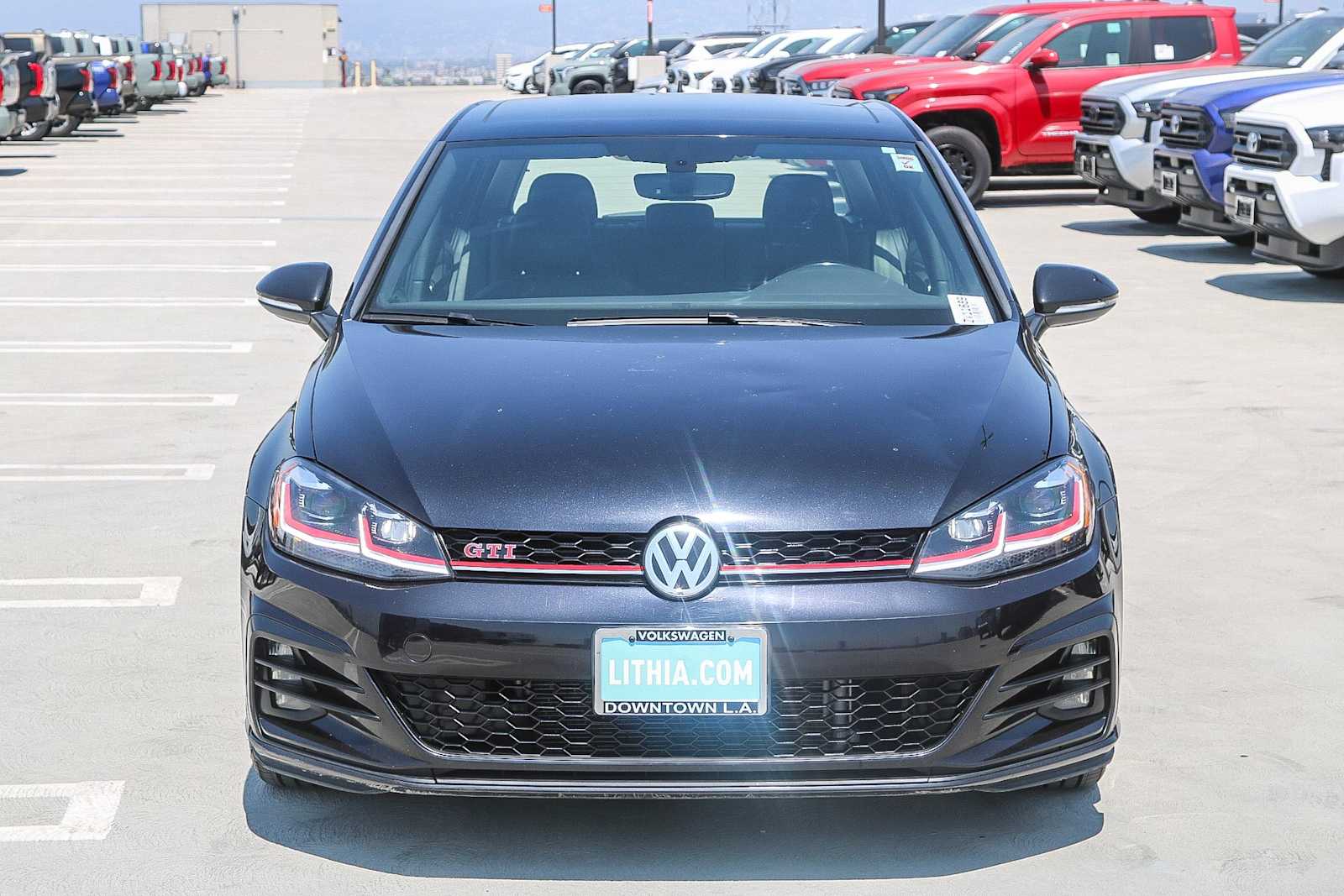 Used 2019 Volkswagen Golf GTI SE with VIN 3VW6T7AU7KM001820 for sale in Los Angeles, CA