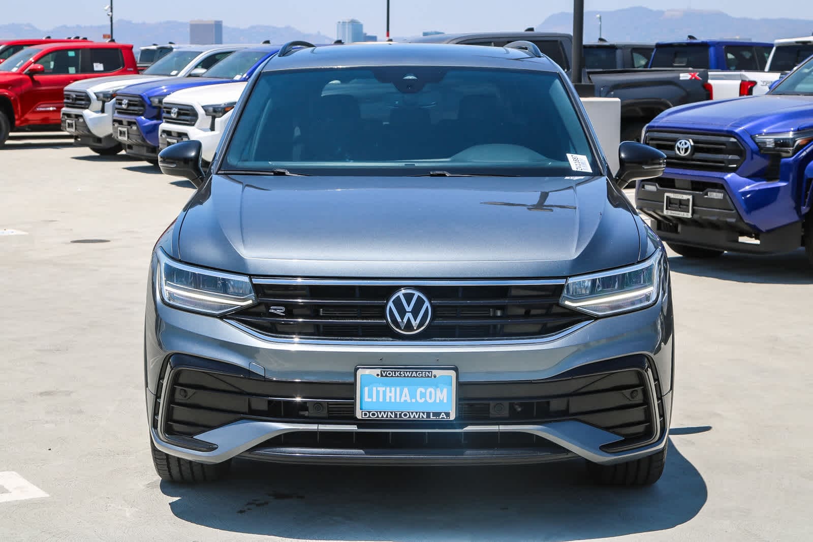 Certified 2023 Volkswagen Tiguan SE R-LINE BLACK with VIN 3VVCB7AX5PM036383 for sale in Los Angeles, CA