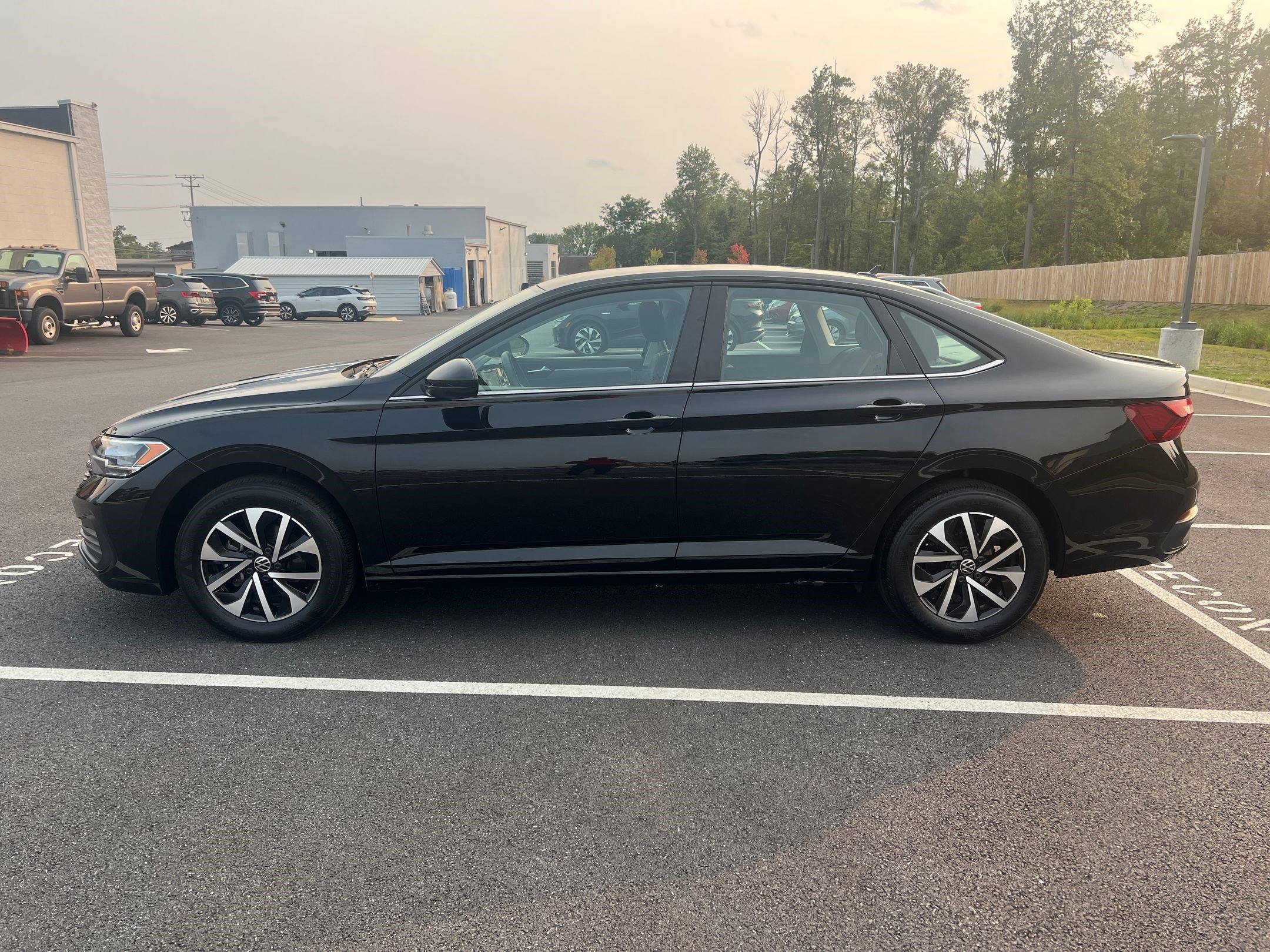 Used 2024 Volkswagen Jetta S with VIN 3VW5M7BU4RM046764 for sale in Fallston, MD