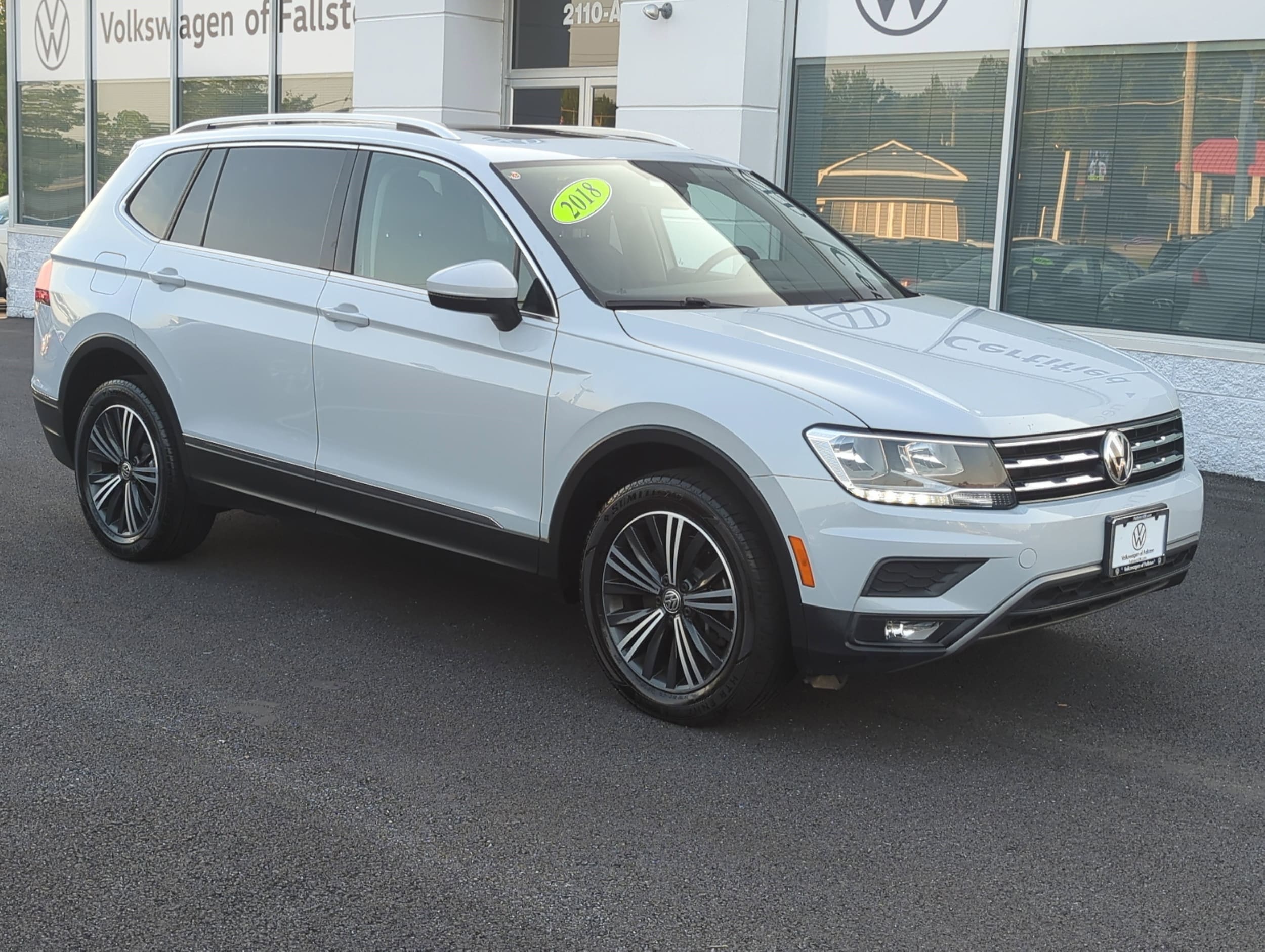 Used 2018 Volkswagen Tiguan SEL with VIN 3VV2B7AX5JM062680 for sale in Fallston, MD