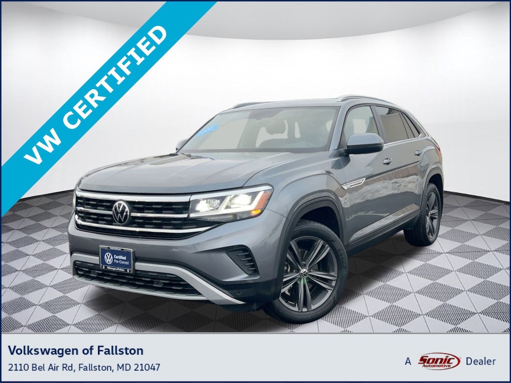 Used 2022 Volkswagen Atlas Cross Sport 3.6L V6 SE w/Technology 3.6L V6 SE w/Technology 4MOTION
