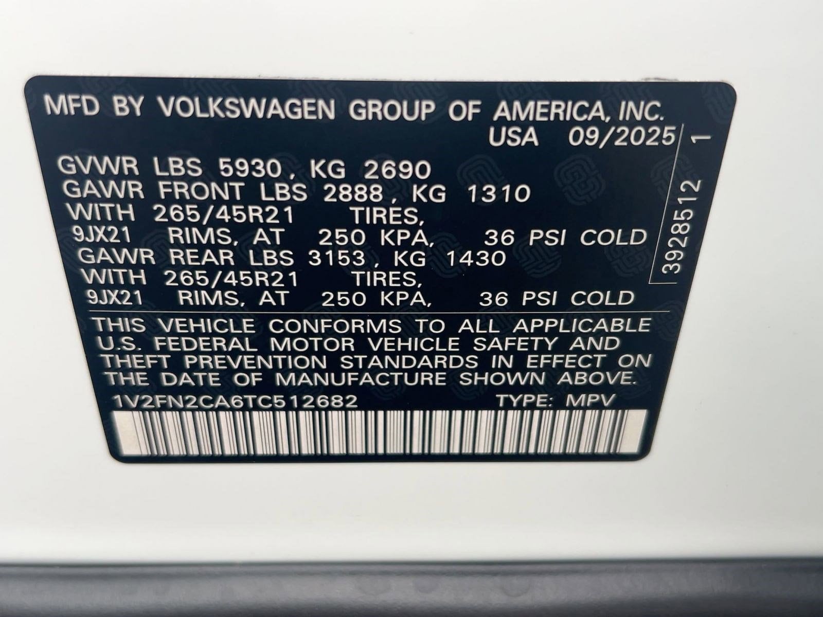 2026 Volkswagen Atlas SEL Premium R-Line - Photo 19