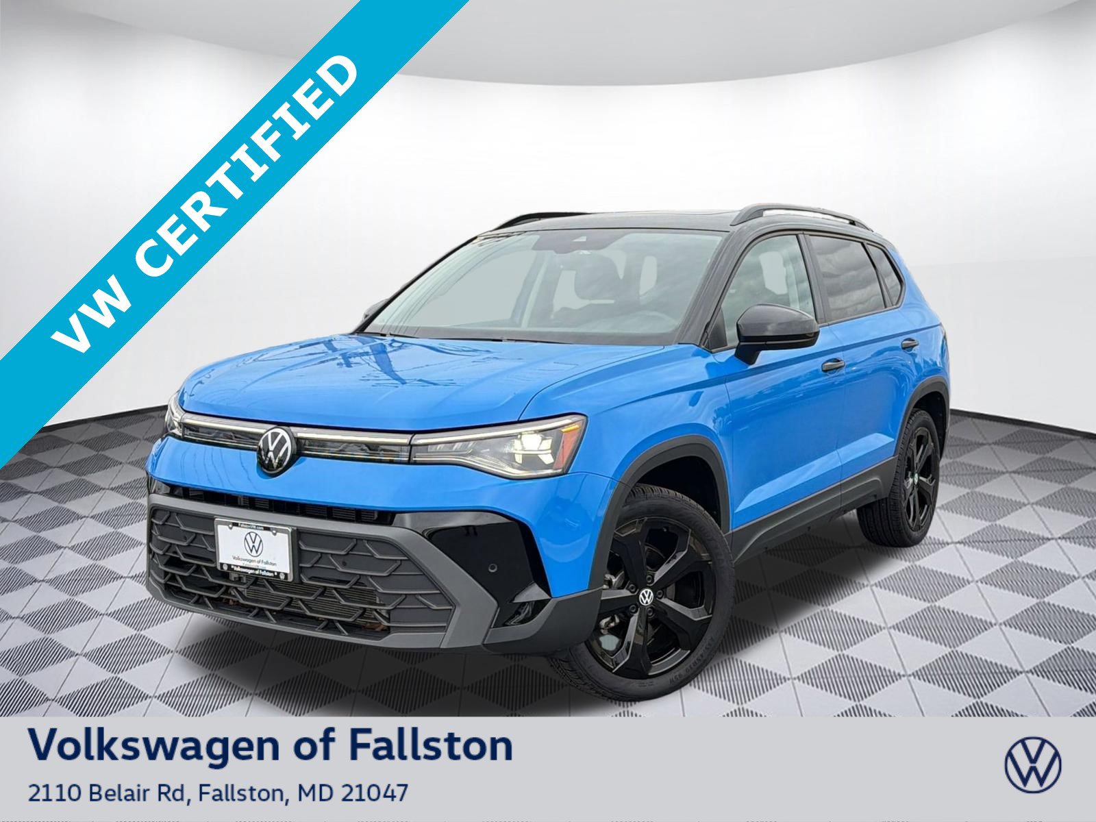 2025 Volkswagen Taos SE Black 4MOTION 