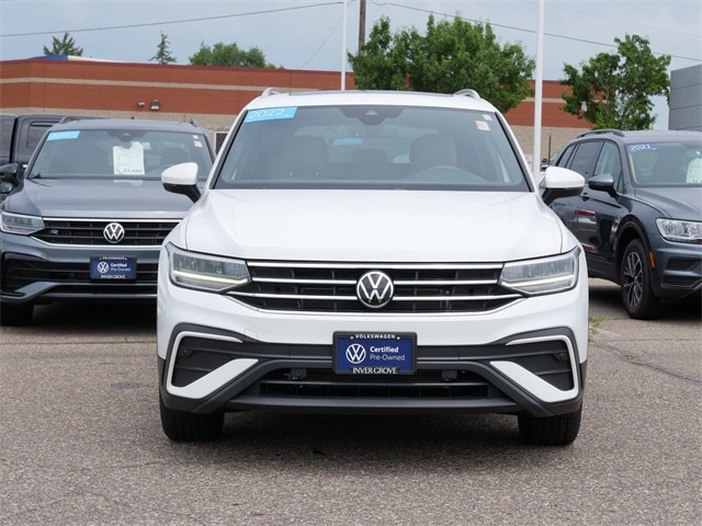 Certified 2022 Volkswagen Tiguan SE with VIN 3VV2B7AX5NM116078 for sale in Inver Grove, Minnesota
