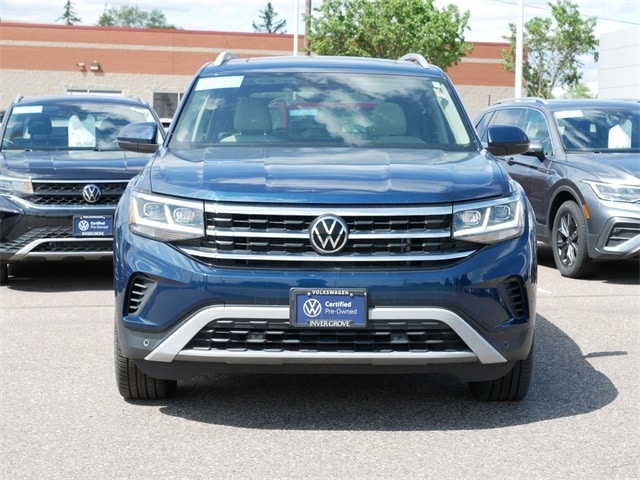 Certified 2022 Volkswagen Atlas SEL with VIN 1V2BP2CA6NC502570 for sale in Inver Grove, Minnesota
