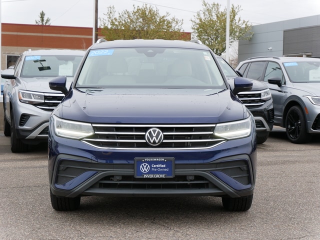 Used 2022 Volkswagen Tiguan SE with VIN 3VV2B7AX6NM106885 for sale in Inver Grove, Minnesota