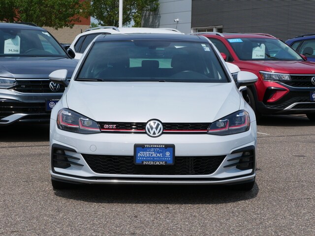 Used 2020 Volkswagen Golf GTI SE with VIN 3VW5T7AU0LM005656 for sale in Inver Grove, MN