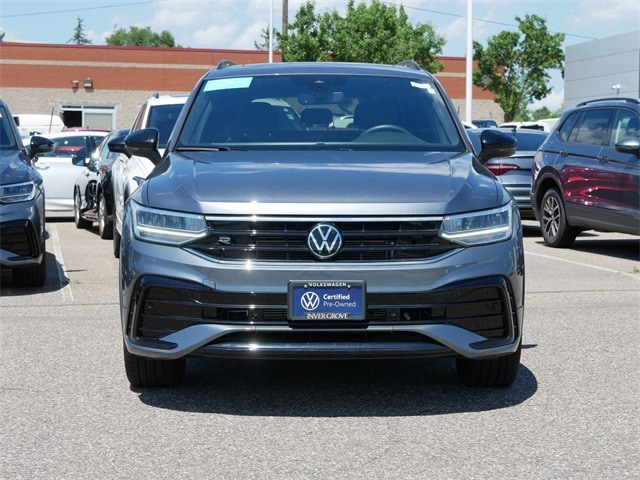 Certified 2024 Volkswagen Tiguan SE R-LINE BLACK with VIN 3VV8B7AX6RM026731 for sale in Inver Grove Heights, Minnesota