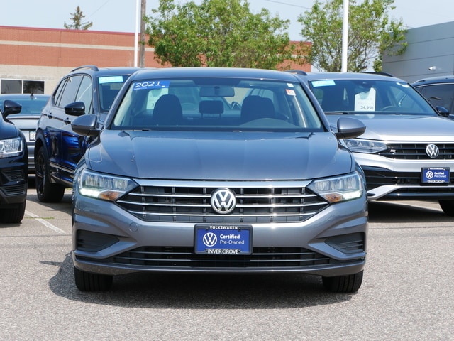 Certified 2021 Volkswagen Jetta S with VIN 3VWC57BU7MM009687 for sale in Inver Grove, MN