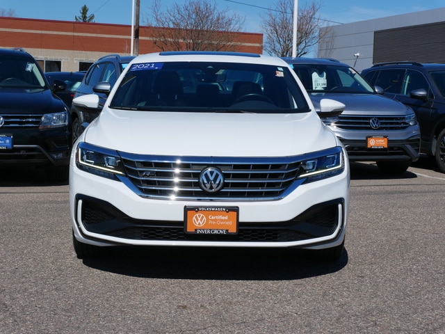Certified 2021 Volkswagen Passat R-Line with VIN 1VWMA7A3XMC008897 for sale in Inver Grove, Minnesota