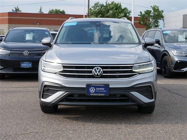 Certified 2022 Volkswagen Tiguan SE with VIN 3VV2B7AX8NM105592 for sale in Inver Grove, Minnesota