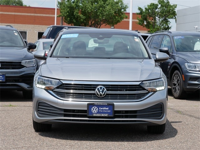 Certified 2023 Volkswagen Jetta SE with VIN 3VW7M7BU2PM043965 for sale in Inver Grove, Minnesota