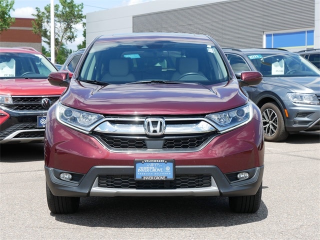 Used 2017 Honda CR-V EX-L with VIN 5J6RW2H84HL014578 for sale in Inver Grove, Minnesota