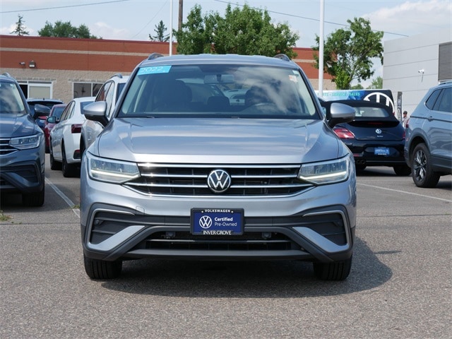 Certified 2022 Volkswagen Tiguan S with VIN 3VV0B7AX6NM107722 for sale in Inver Grove Heights, Minnesota