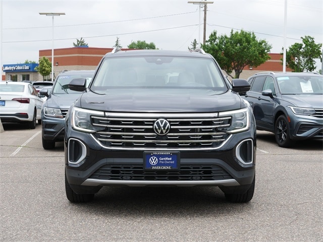 Certified 2025 Volkswagen Atlas SEL with VIN 1V2BR2CA9SC504450 for sale in Inver Grove, Minnesota