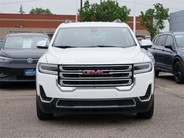 Used 2023 GMC Acadia SLE with VIN 1GKKNRL41PZ169421 for sale in Inver Grove, Minnesota
