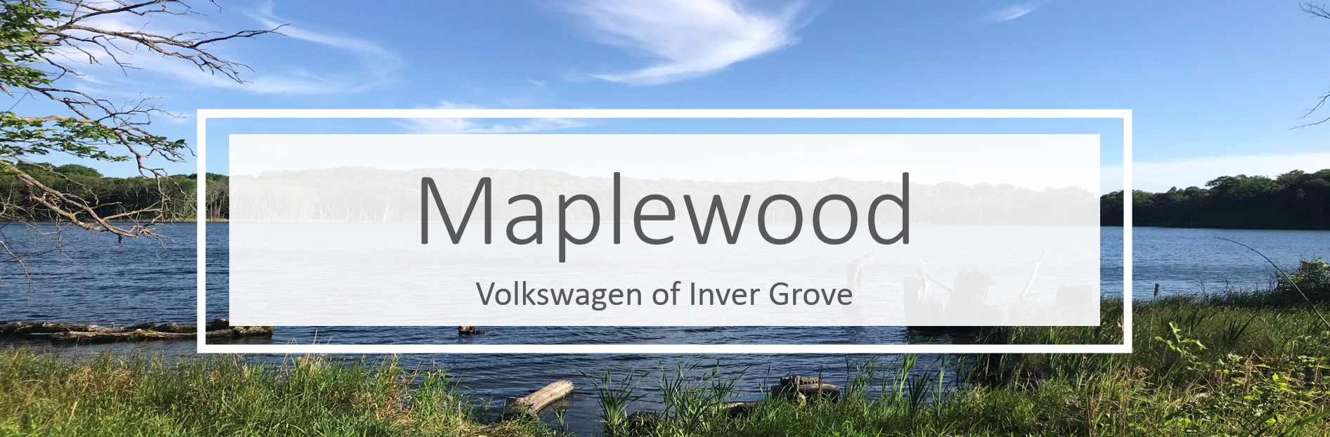 Volkswagen dealership near Maplewood