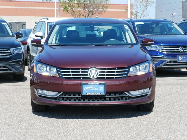 Used 2013 Volkswagen Passat SEL with VIN 1VWCH7A32DC031632 for sale in Inver Grove, MN