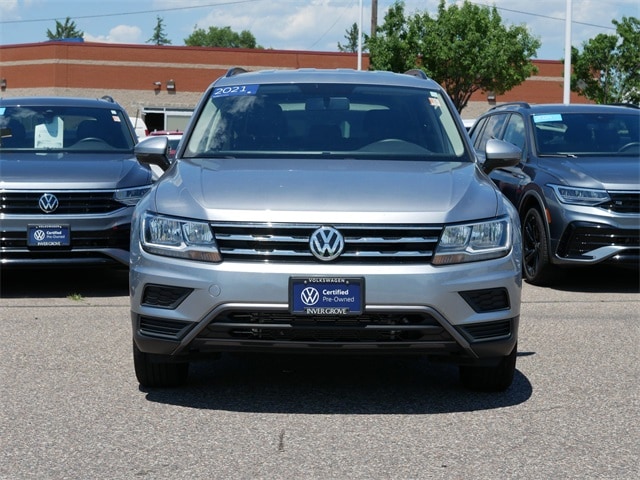 Used 2021 Volkswagen Tiguan S with VIN 3VV0B7AX2MM137427 for sale in Inver Grove, Minnesota