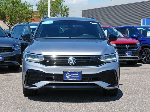 Certified 2024 Volkswagen Tiguan SE R-LINE BLACK with VIN 3VV8B7AX7RM024521 for sale in Inver Grove, MN