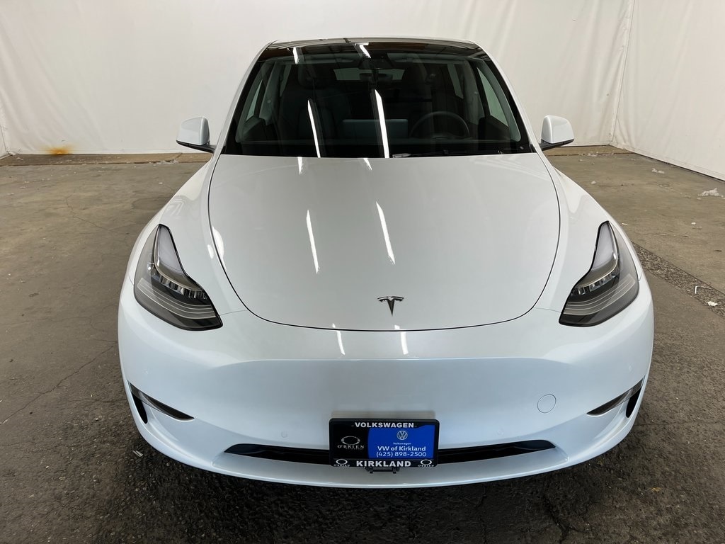 Used 2021 Tesla Model Y Long Range with VIN 5YJYGAEE3MF253944 for sale in Kirkland, WA