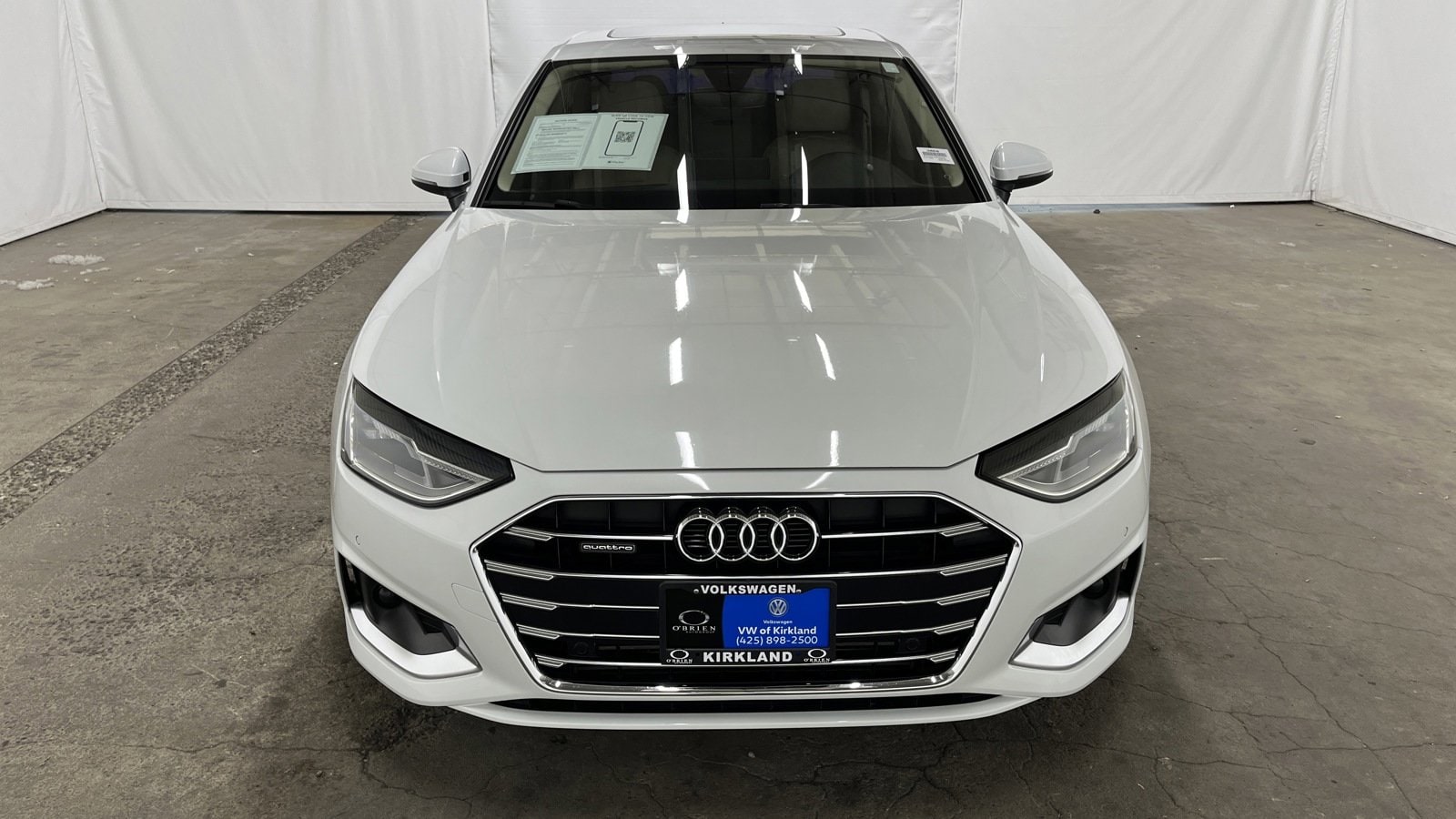 Used 2021 Audi A4 Premium with VIN WAUABAF42MN005236 for sale in Kirkland, WA