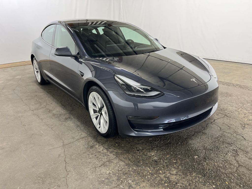Used 2022 Tesla Model 3 Long Range with VIN 5YJ3E1EB9NF265426 for sale in Kirkland, WA