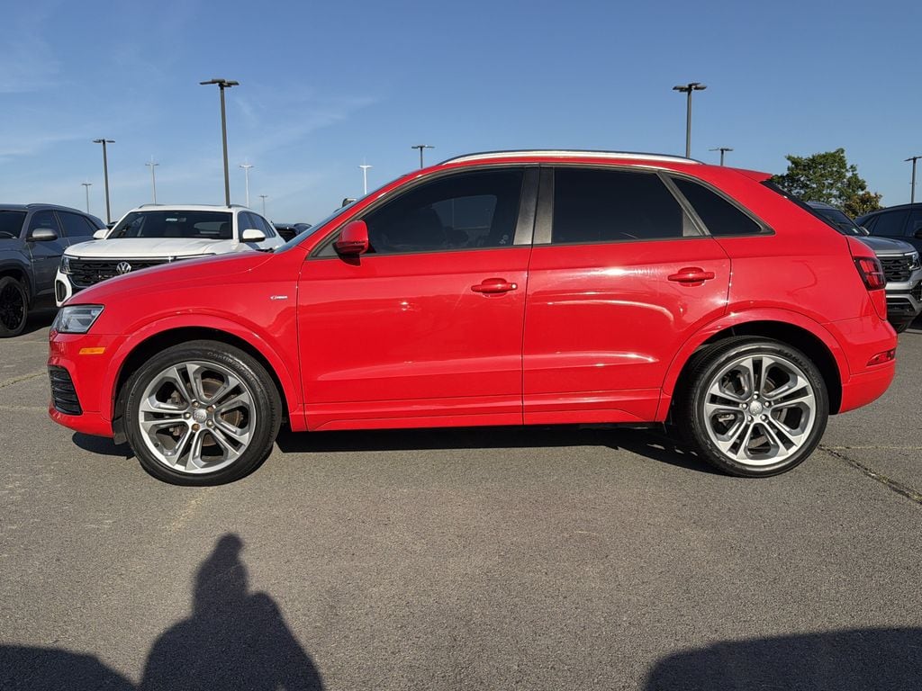 Used 2018 Audi Q3 Premium with VIN WA1BCCFS7JR001504 for sale in Little Rock, AR