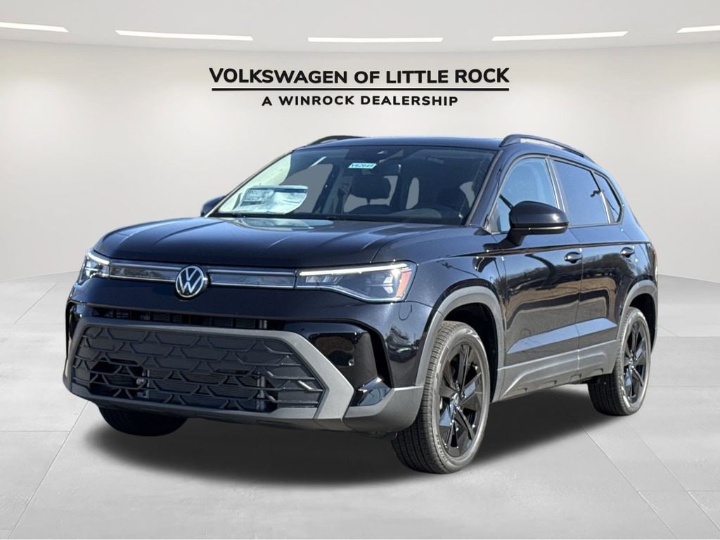 New 2026 Volkswagen Taos 1.5T SE Black SUV