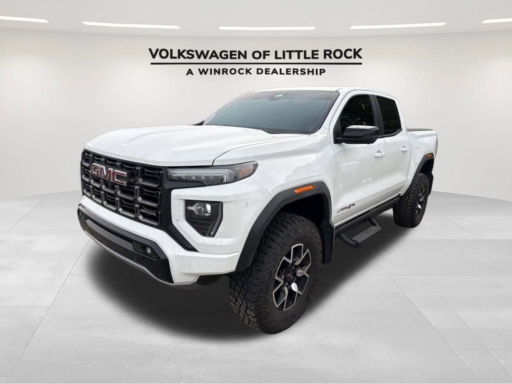 Used 2024 GMC Canyon AT4X with VIN 1GTP6EEK0R1211176 for sale in Little Rock
