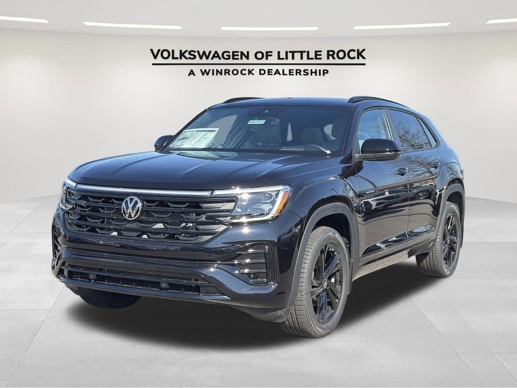 New 2026 Volkswagen Atlas Cross Sport 2.0T SEL R-Line Black SUV
