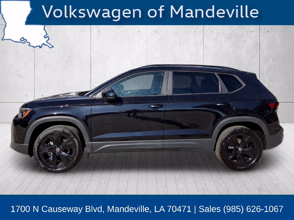 New 2027 Volkswagen Taos 1.5T SE Black SUV