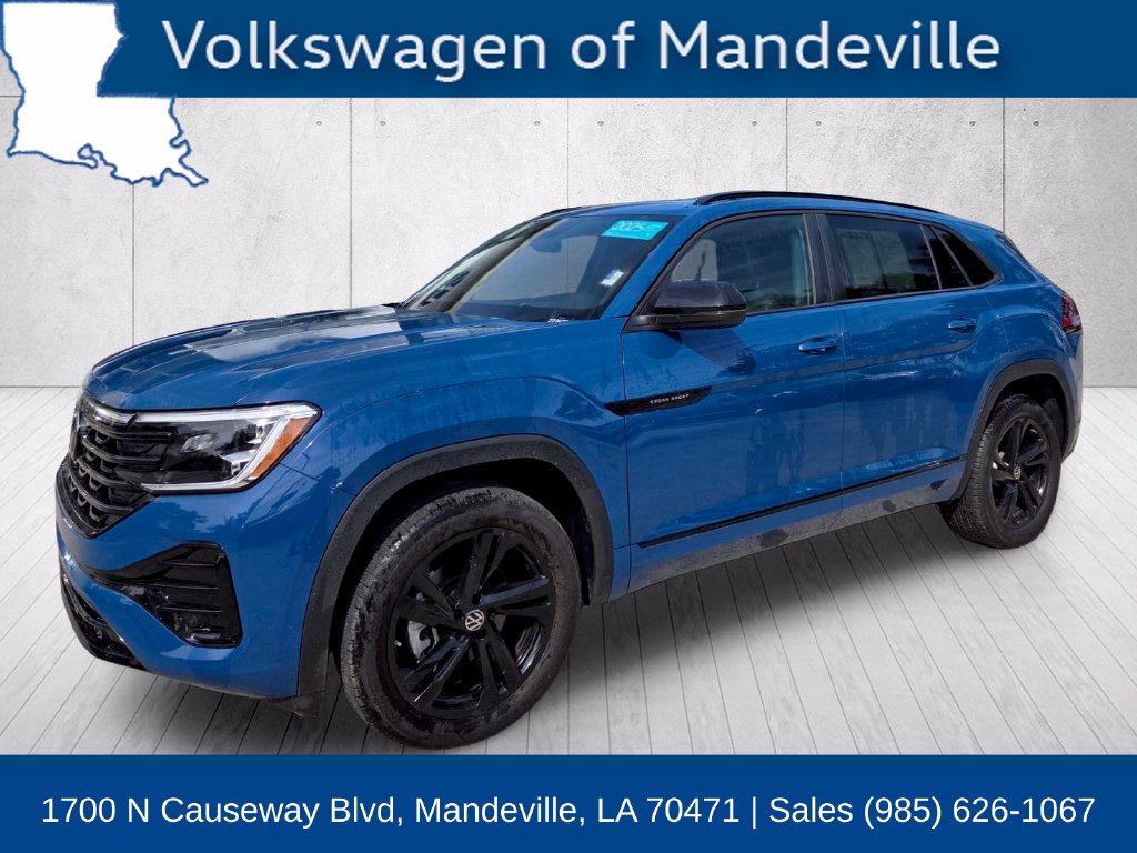 2025 Volkswagen Atlas Cross Sport 2.0T SEL R-Line Black SUV