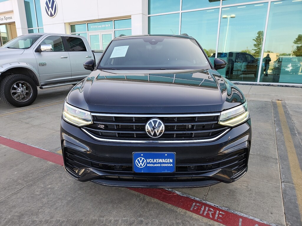 Used 2022 Volkswagen Tiguan 2.0T SE R-Line Black SUV