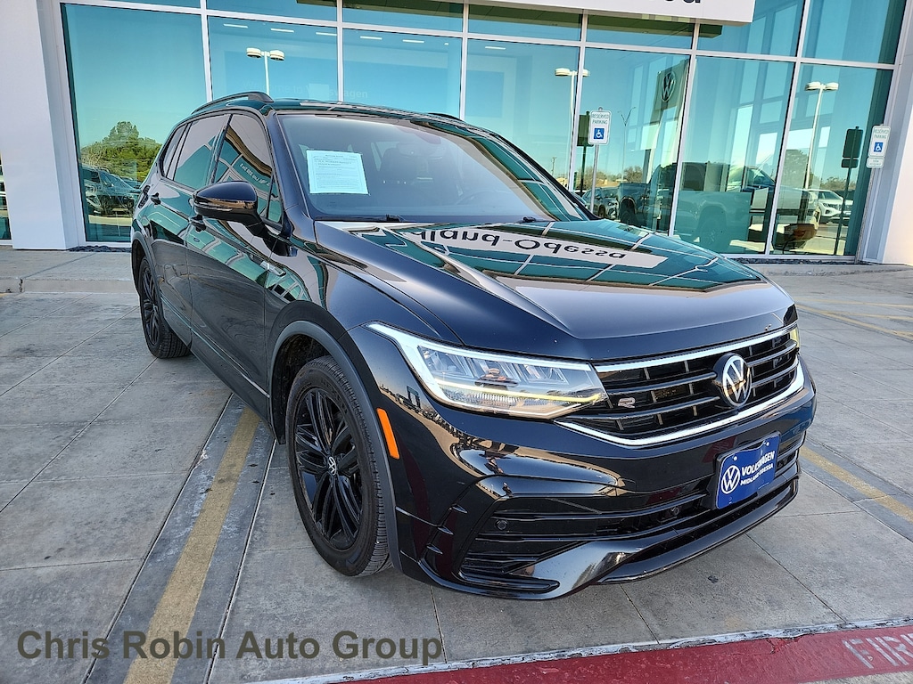 Used 2022 Volkswagen Tiguan 2.0T SE R-Line Black SUV