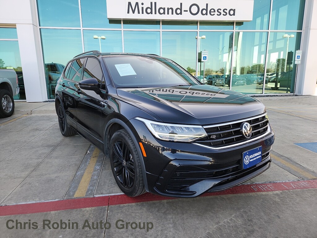 Used 2022 Volkswagen Tiguan 2.0T SE R-Line Black SUV