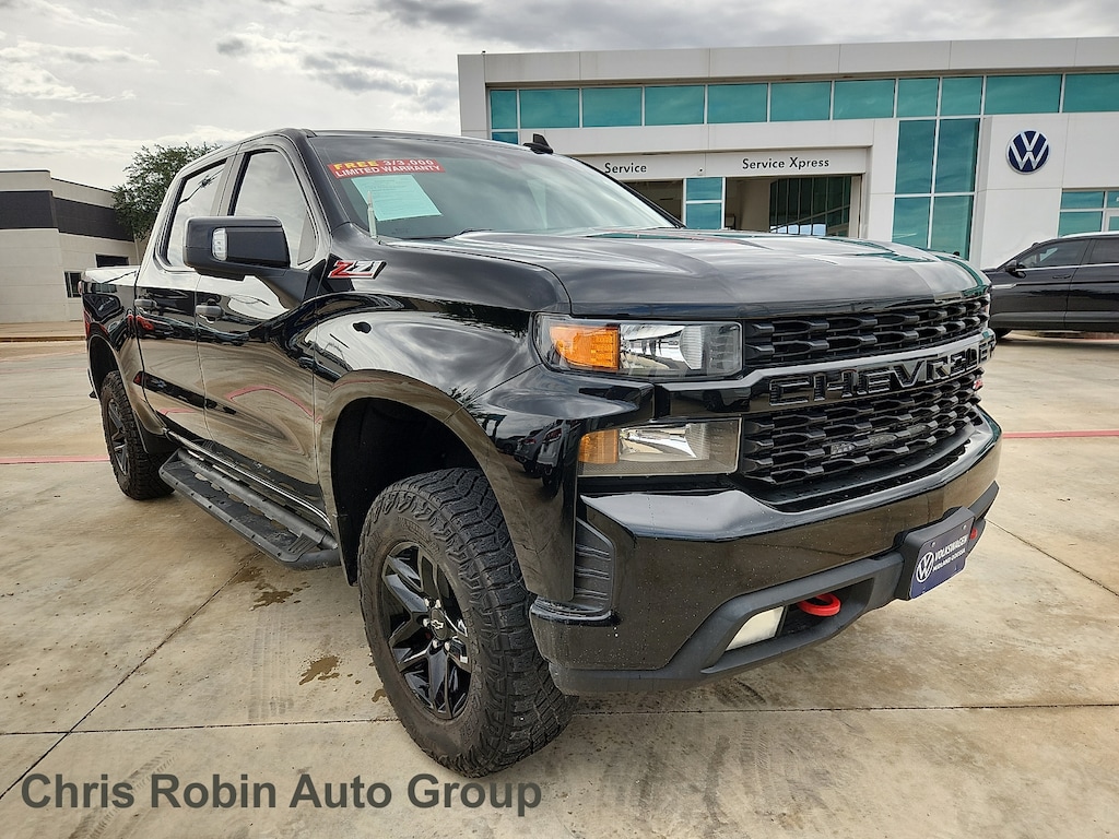 Used 2022 Chevrolet Silverado 1500 LTD Custom Trail Boss Truck Crew Cab